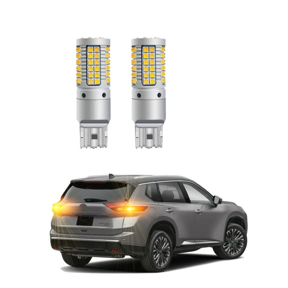 2PC Car LED Bulbs For Nissan Rogue 2008-2025 LED Car Rear Turn Signal Light Bulb CANBUS