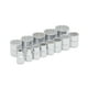 thumbnail image 1 of Juego De 13 Dados En Pulgadas Cuadro 3/8" En Riel Urrea 52124, 1 of 2