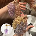 thumbnail image 2 of Grape Soap, Handmade Grape Soap on a Rope,Cluster S oap for Hand Face, Natural Cold Process Artisan S-oaps,Decorative & Aromatic S-oaps for Washing Fresh ,DIY Exquisite Home Decor and Gift, 2 of 8