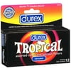 Durex: Tropical Lubricated Condoms, 12 pk