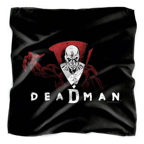 Justice League Deadman Bandana (21 in x 21 in)