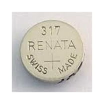 Renata 317 - SR516 Silver Oxide Button Battery 1.55V - 50 Pack   FREE SHIPPING!