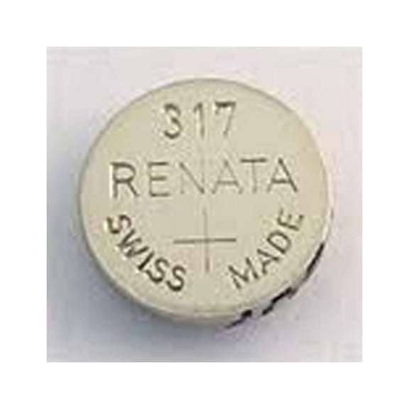 Renata 317 - SR516 Silver Oxide Button Battery 1.55V - 50 Pack   FREE SHIPPING!