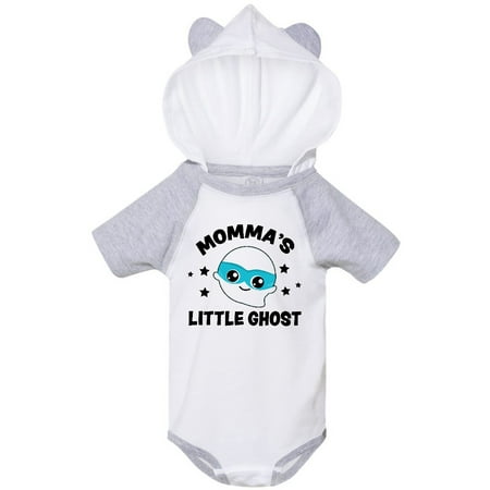 

Inktastic Cute Momma s Little Ghost with Stars Gift Baby Boy or Baby Girl Bodysuit