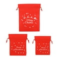 thumbnail image 4 of Gymnture christmas 8pcs Christmas Candy Bags Drawstring Gift Bags Christmas Sack Bag, 4 of 10