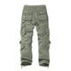thumbnail image 4 of Pantalones Cargo Match Wild para Hombre en Algodón Verde Claro, 4 of 6