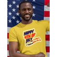 thumbnail image 2 of 4Th Of July Sign T-Shirt Men -Image by Shutterstock, Male Small, 2 of 4