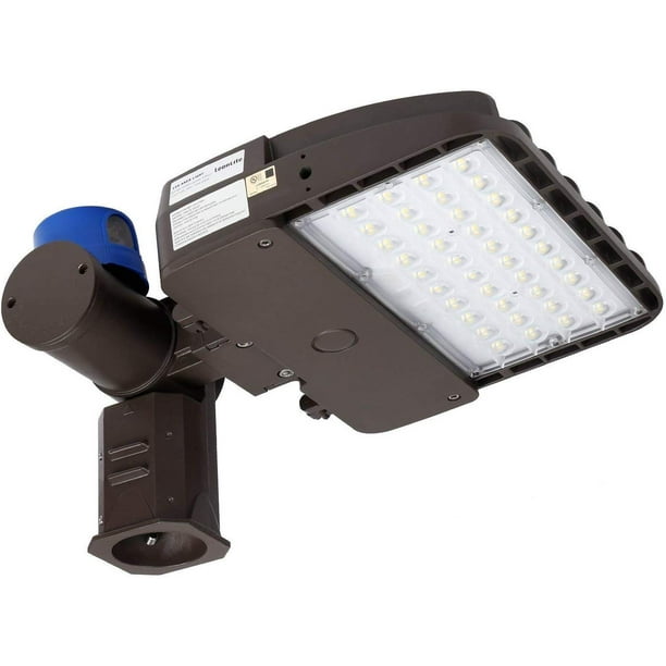 LEONLITE 13500lm DusktoDawn LED Outdoor Street Light with Photocell