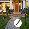 thumbnail image 6 of 8 Pack Solar Powered Garden Ground Lights Outdoor Plug Stakes Replacement Lamps for Yard, 6 of 7