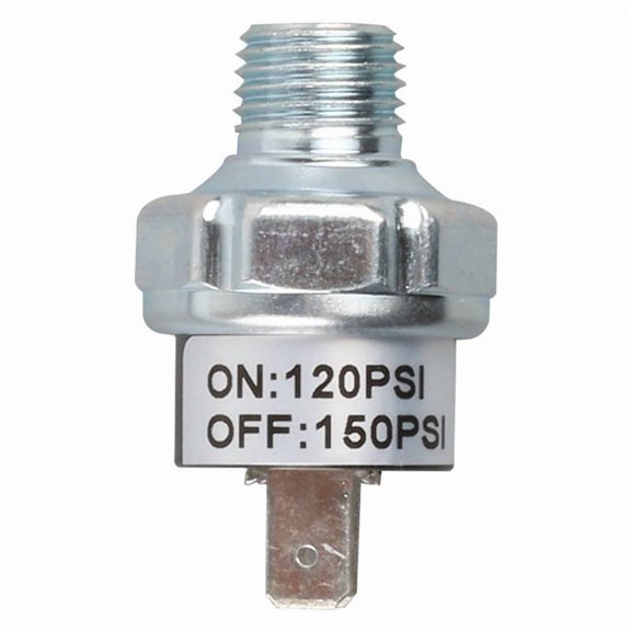 1/4 NPT Air Pressure Control Switch 120-150PSI Air Compressor Pressure Switch for Air Horn Air Suspension