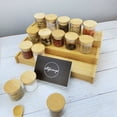 thumbnail image 4 of 3-Tier Non-Expandable Bamboo Spice Rack Step Shelf Cabinet Organizer, 4 of 8
