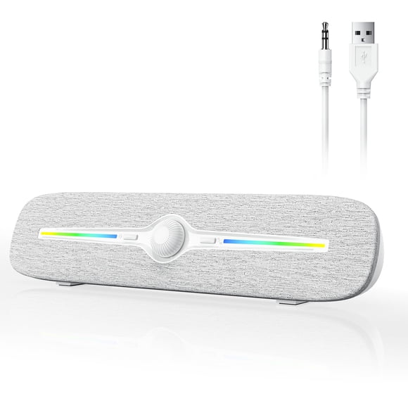 Altavoces de Computadora Bluetooth SOULION R90 USB con LED