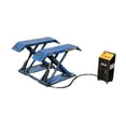 thumbnail image 3 of Xuanheng 1:64 Scale Lift Model Auto Repair Shop Equipment Creative Miniature Car Lift Blue Rustic Look, 3 of 8