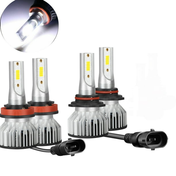 OOTBVVL 9005 H11 LED Headlights HiLo Bulbs For 20072013 Acura MDX