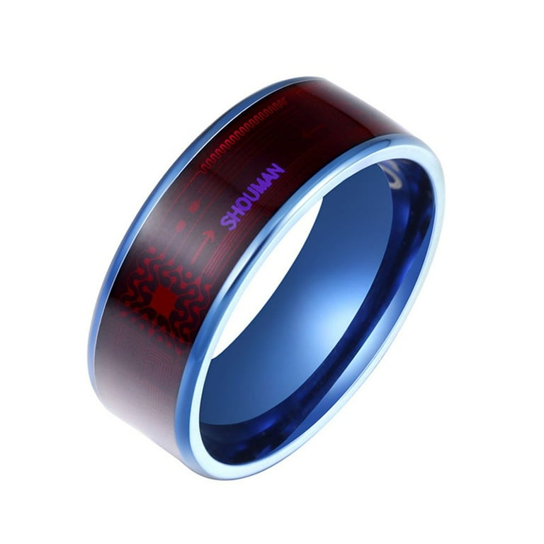 NFC Smart Ring For Men Multifunctional Titanium Steel Waterproof