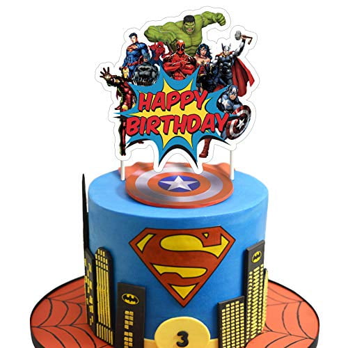 Avengers Theme Toys Cake  Creme Castle