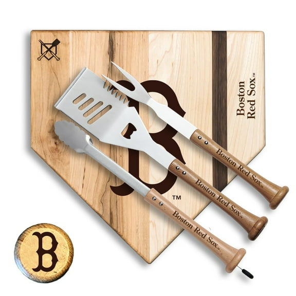 Baseball BBQ Boston Red Sox 12'' Silver Slugger Combo Set
