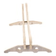 thumbnail image 1 of GAXIRE 1Pcs Rectangular Wood Bicycle Work Stand for Indoor Cycling Parking Support 20.63X15.72X8.25In, 1 of 8