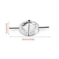 thumbnail image 4 of i Kito Dumpling Mould Stainless Steel Large Pierogi Maker, Ravioli Maker with Press 4.7in, 4 of 6