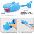 thumbnail image 2 of Baby bath water toy - Shark water cannon Water Shooter for Summer Beach Fun Plastic Design Interactive Pool for for Hot Days(blue), 2 of 5