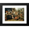 thumbnail image 2 of Frans Francken the Younger 14x11 Black Modern Framed Museum Art Print Titled - The Seven Works of Mercy (1617), 2 of 5