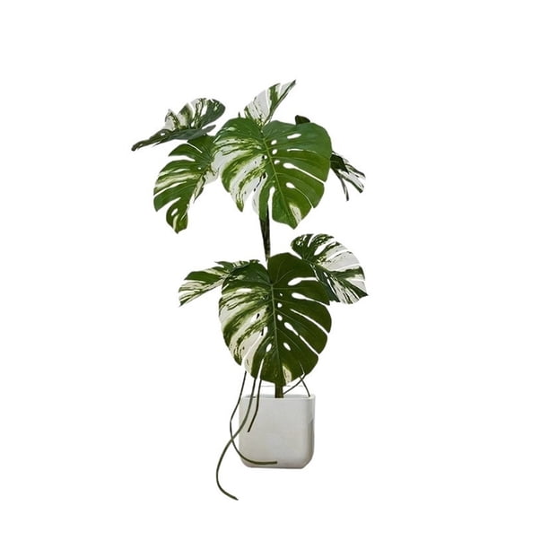 Simulación de plantas verdes, adornos decorativos for sala de estar, árboles artificiales de lujo, plantas biónicas grandes, plantas en maceta.