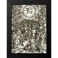 thumbnail image 2 of Durer, Albrecht 11x14 Black Modern Framed Museum Art Print Titled - The Revelation Of St John 13, 2 of 5