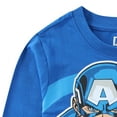 thumbnail image 5 of Marvel Avengers Iron Man Captain America Hulk Long Sleeve Shirt (Boys), 3 Pack, Sizes 3T-10, 5 of 9