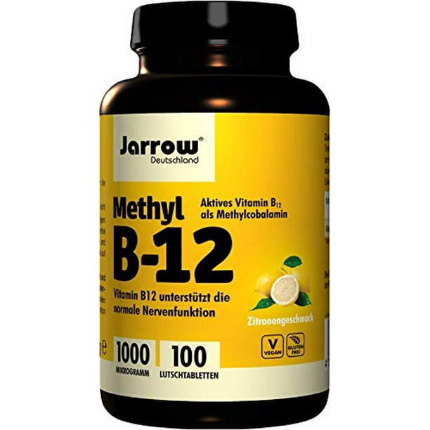 Jarrow Formulas Methylcobalamin (Methyl B12), Supports Brain Cells and