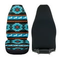 thumbnail image 4 of Uorisanigo Car Seat Covers for Front Seat, Soft Comfy Blue Western Horse Aztec Vehicle High Back Seats Protection Covers, Seats Cover Fits for Most Cars, Trucks, SUVs, Vans, Set of 2, 4 of 7