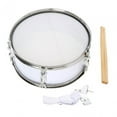 thumbnail image 5 of STARTIST 13" Snare Drum Music Drums Lightweight Educational Toy Musical Instruments Percussion Instrument for Boys Girls Kids Children White, 5 of 8