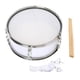 thumbnail image 5 of Caja de 13 pulgadas, batería musical con baquetas, instrumento de percusión ligero. Blanco, 5 of 9