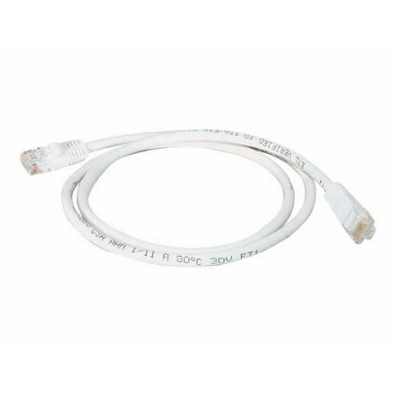 C2G 5ft Cat5e Snagless Unshielded (UTP) Ethernet Network Patch Cable - White