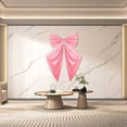 thumbnail image 4 of ZenCart Big Pink Bow Decoration Satin Ribbon Twist Tie Large Bow Birthday Party Hanging Backdrop Wall Decor for Bachelorette Baby Shower Bridal Supplies, 4 of 8