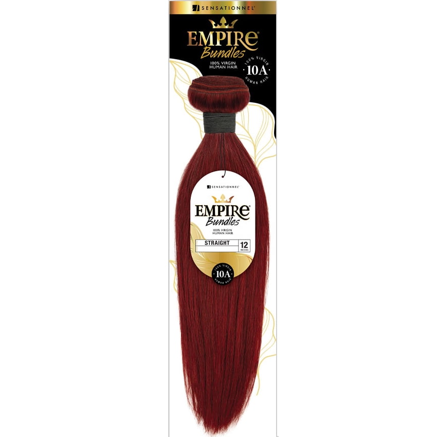 Sensationnel Empire Bundle weave hair - human hair extensions unprocessed bundle hair - Empire Bundles Straight 1 pack (16 inch, NATURAL)