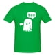 thumbnail image 3 of Camiseta de manga corta 100 % algodón para hombre con el fantasma de la desaprobación, 3 of 5