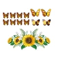 thumbnail image 6 of DIY Decals Removable Sunflowers 3D Butterflies Wall Sticker Home Decor Bedroom, 6 of 6