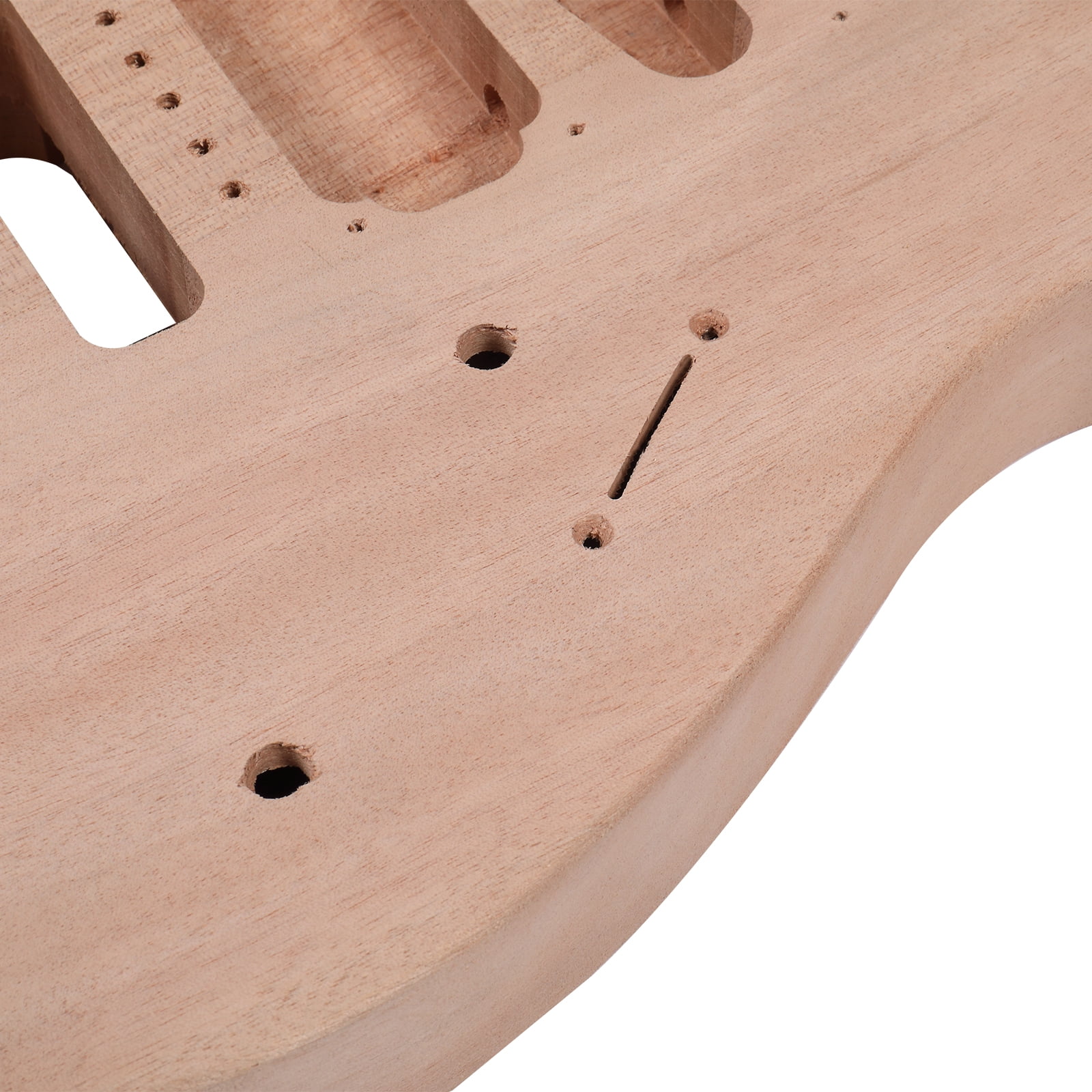 Ktaxon DIY Electric Guitar Kits 6 String with Mahogany Body, Premium Fingerboard and Maple Neck-170