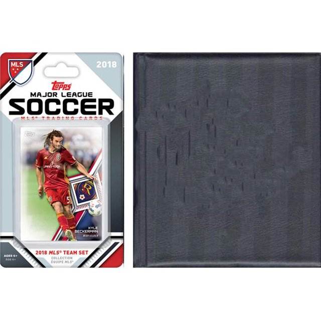 C&I Collectables REALSL18 MLS Real Salt Lake Ensemble d'Équipe et Album de Rangement sous Licence 2018 Topps