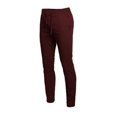 thumbnail image 1 of Men's Jogger Twill Stretch Pants, Uniform Stretch, Outdoor Trouser with Pockets, Elastic Waist, Drawstring Closure and Leg Opening, 98% Cotton & 2% Spandex- Available in 6 Colors, 1 of 2