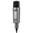 thumbnail image 4 of Micrófono USB Computadora PC Micrófono de conferencia de condensador omnidireccional con soporte par Irfora Gris, 4 of 7