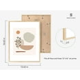 thumbnail image 2 of Haus and Hues Boho Prints Mid Century Wall Art - Modern Prints Wall Art & Minimalist Poster Neutral Wall Art Boho Art Prints 12x16, 2 of 6