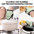 thumbnail image 7 of Disketp Duck Non-Slip Mini Oven Mitt Set, Short Oven Mitts for Baking Grilling Barbecue Microwave, 5.9"x5.9"in, 7 of 7