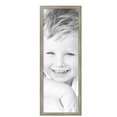 thumbnail image 2 of ArtToFrames 13" x 37" Silver Compo Dark Wash Picture Frame, 13x37 inch Silver Wood Poster Frame (WOM-5227),  Pack, 2 of 7