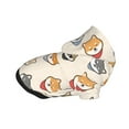 thumbnail image 2 of Cauagu Shiba Head Face Pattern Winter Pet Hoodie Sweatshirts- Dog Hoodie Sweater with Leash Hole - Cute Dog Hoodie - Pet Clothes Puppy Cat Custume -Small, 2 of 8