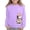 #~Purple2245, variant on WOYY Cute Sweatshirt for Girls Casual Cartoon Cat Long Sleeve Pullover Top, Pink, Sizes 1-14