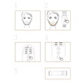 thumbnail image 3 of Cinturón moldeador de cara, cinturón de estiramiento facial eléctrico Cinturón de estiramiento facial eléctrico Cinturón facial de microcorriente V Claridad notable, 3 of 7