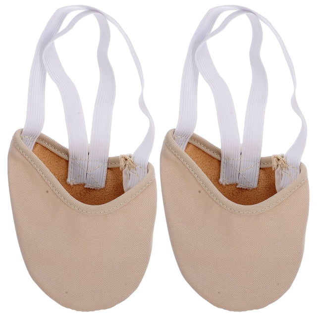 Calcetines antideslizantes para bailar, para ballet, para mujer y niña, talla S (color piel).