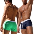 thumbnail image 7 of Chenyin Men's Boxer Swim Trunks Quick Dry Beach Swimsuits Shorts Summer Solid Color Swim Shorts for Mens S-3XL, 7 of 7