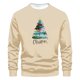 thumbnail image 1 of Sudaderas sin capucha para hombre, estilo casual, a la moda, con cuello redondo, estampado, de manga larga, blusas de manga larga y cuello redondo, blusas de poliéster para hombre, 1 of 4